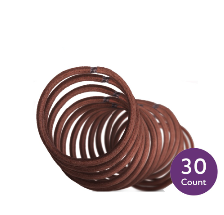Goody Ouchless No-Metal Hair Elastics 4mm Medium, 30ct