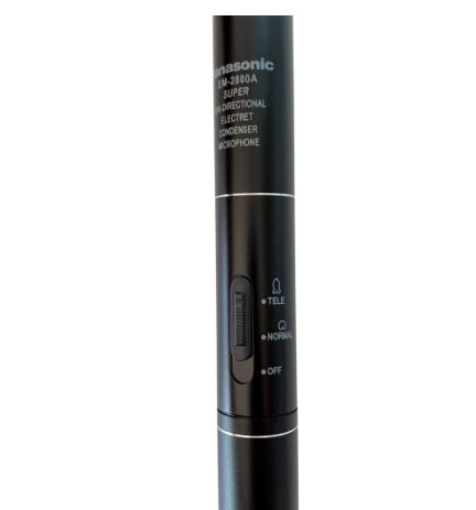 Panasonic EM-2800A Condenser Microphone / UNI-Directional Electret Condenser Microphone