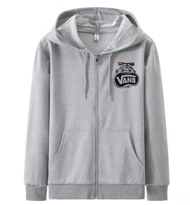 （Vans）Unisex Hoodie Jacket with Zipper, Pocket and Double layer design of hat