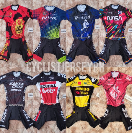 Printed One Suit Trisuit Skinsuit Cycling Jersey