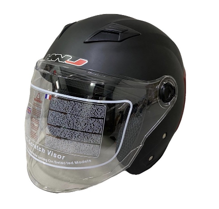 HNJ A4001 Half Face Motorcycle Helmet