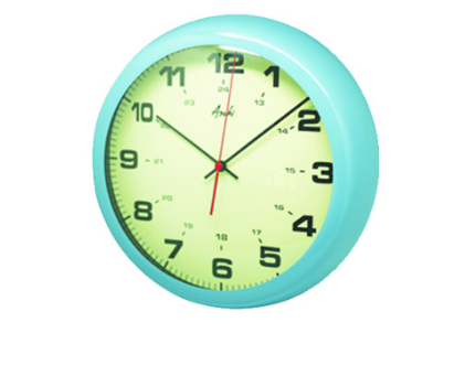 Asahi M 1011 Round Wall Clock 11 inches