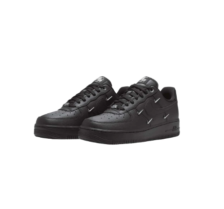 Nike Air Force 1 Low WMNS, Fashion Versatile, Non-Slip Wear-Resistant Low-Top Sneakers, Women, Black, HQ1180-001