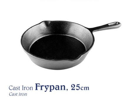 Chef's Classics Cast Iron Frypan, 25cm