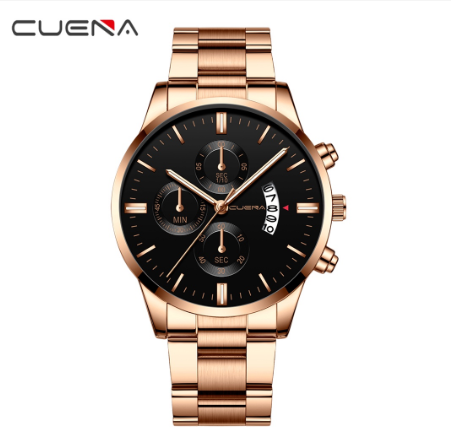 Cuena Men's Watch Leisure Sports Quartz Waterproof Watch 845S 003