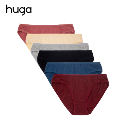 6 in 1 Promo Pack Cotton Panties for Women Assorted Colors S-2XL Plus Size