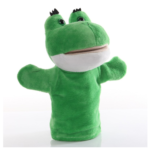 Animal Hand Puppet Cartoon Plush Toys Educational Pretend Telling Story Doll Kid Gifts D12