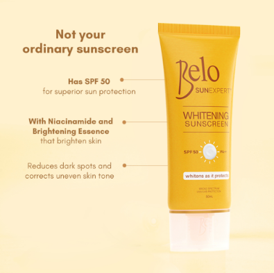Buy 1 Take 1 Belo SunExpert Whitening Sunscreen SPF50 50mL