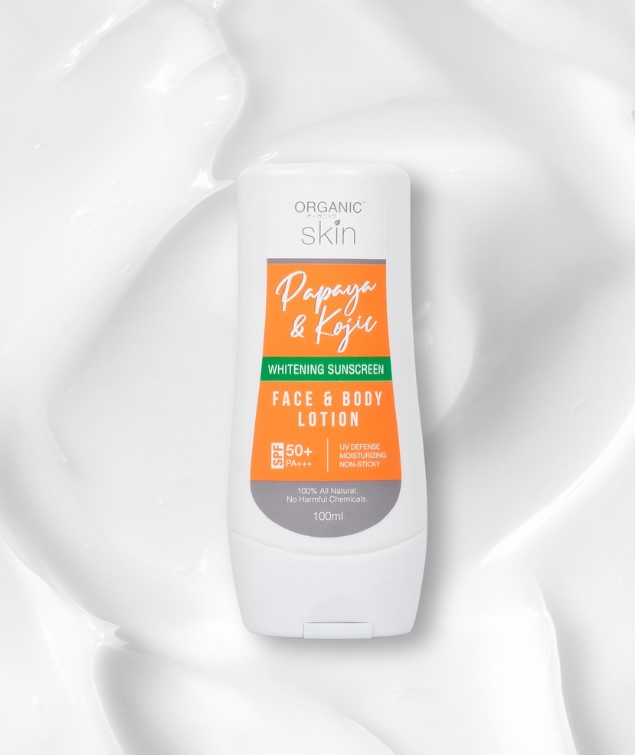 Buy 1 Take 1 Organic Skin Japan Papaya Kojic Whitening Lotion SPF 50 Sunscreen Face and Body Lotion Skin Care