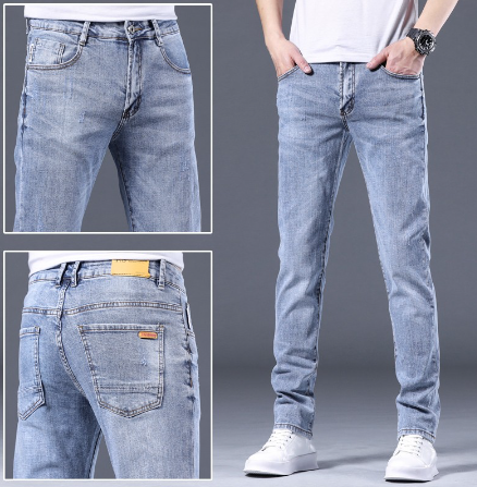 Men's Denim Pants Stretchable For Men