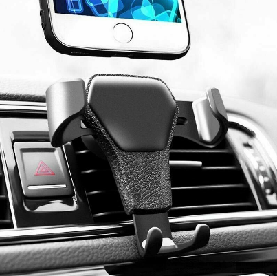 Universal Car Phone Black Mount Holder Gravity Air Vent Mount for 4-6inch Cell Phone
