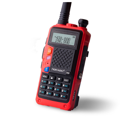 Tidradio UV F6 8W VHF/UHF Dual Band Two Way Handset Radio Walkie talkie