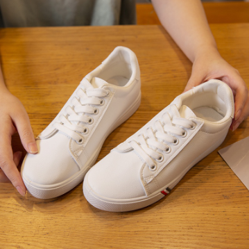 Korean White Shoes For Women 2022 Cat Style