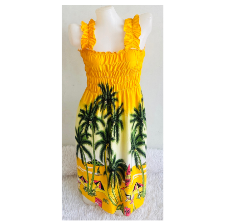 RUFFLES Mini Smocking || Maternity Dress || Summer Dress ||Above the knee up to Medium Size D