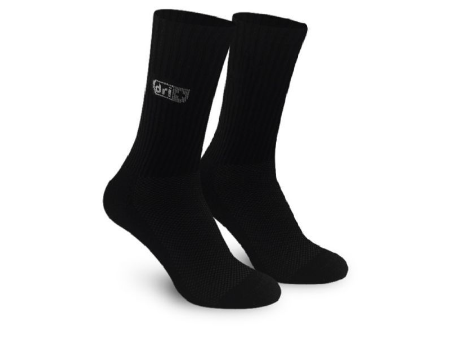 Dri Plus Men's Thick Cotton Sports Crew Length Socks