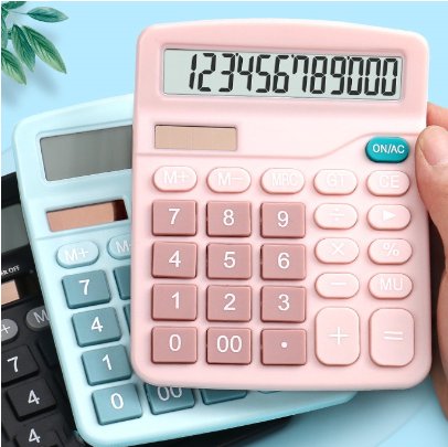 Oumi Calculator Macaron Color Solar Cell Calculators