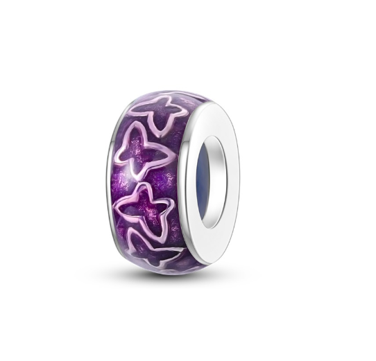 S925 Silver Charm Gorgeous Firework Beads Suitable For Pandora Bracelet Necklace Exquisite Bricolage Jewelry d21