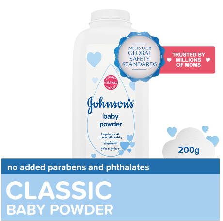 Johnson'S Baby Powder 200g - Baby Essentials, Baby Care