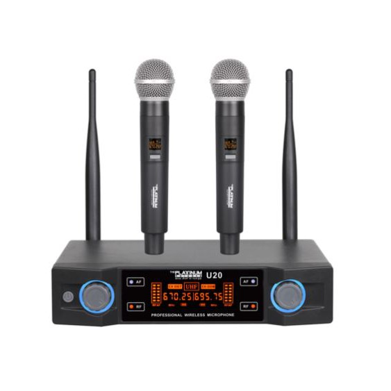 Platinum Karaoke U20 PTW 400U Wireless Microphone