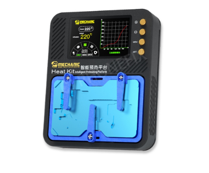 MECHANIC Heat Kit Intelligent Reflow Soldering Heating Platform with Module and Stencil for Mobile Phone Tin Planting De