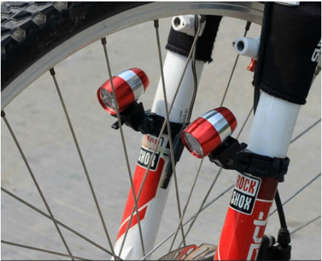 Cycling Head Front Flash Light Warning Lamp Safety Waterproof Mountain bike mini glare flashlight
