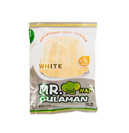 Mr. Gulaman Unflavored Jelly Powder White 25g