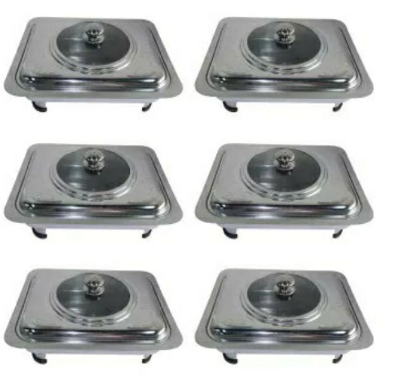 Set Stainless Food Warmer (34×28×16cm) 6PCS/Set