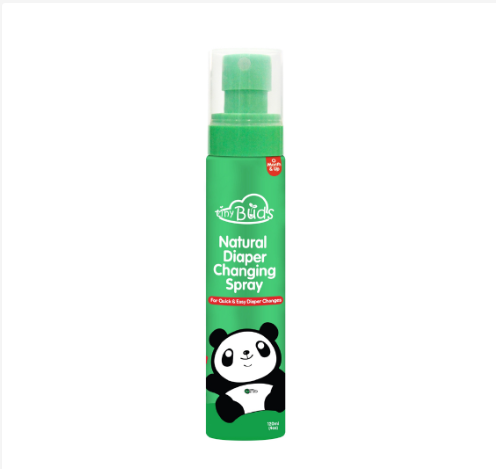Tiny Buds Quick & Easy Natural Diaper Changing Spray (120ml)