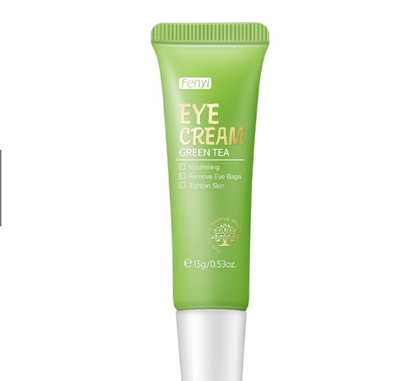 Green Tea Eye Cream Remove Eye Bags Wrinkles Dark Circles Anti-Aging Firming Essence Cream 15g