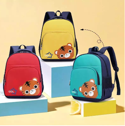 Bag for Kids Boy Cartoon School Backpack Kindergarten Primary School Bag Sling Bag for Kids