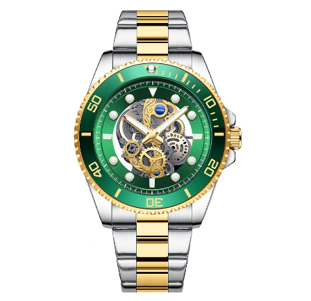 Original Luxury Fashion Hollow Business Quartz Men's Watch Waterproof Luminous Men's Stainless Steel Watch M4