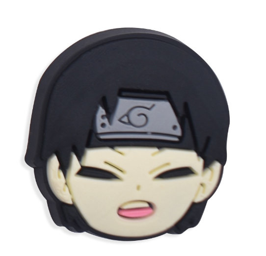 Cartoon Jiraiya Croc Jibbits Anime Jibits Charm Naruto Kakashi Jibitz Croc Pins for Kids Shoe Charms Shoes Accessories Decoration N14