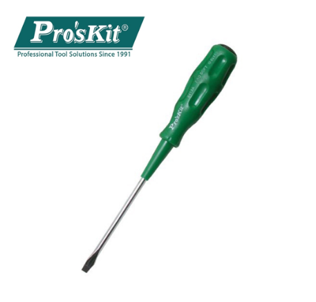 Pro'sKit 89413A Pro-Soft S/D (-6.0x150mm) Precision Slotted Screwdriver