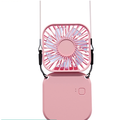 Foldable Pocket Fan Handheld Rechargeable Mini Fan Neck Hanging Fan