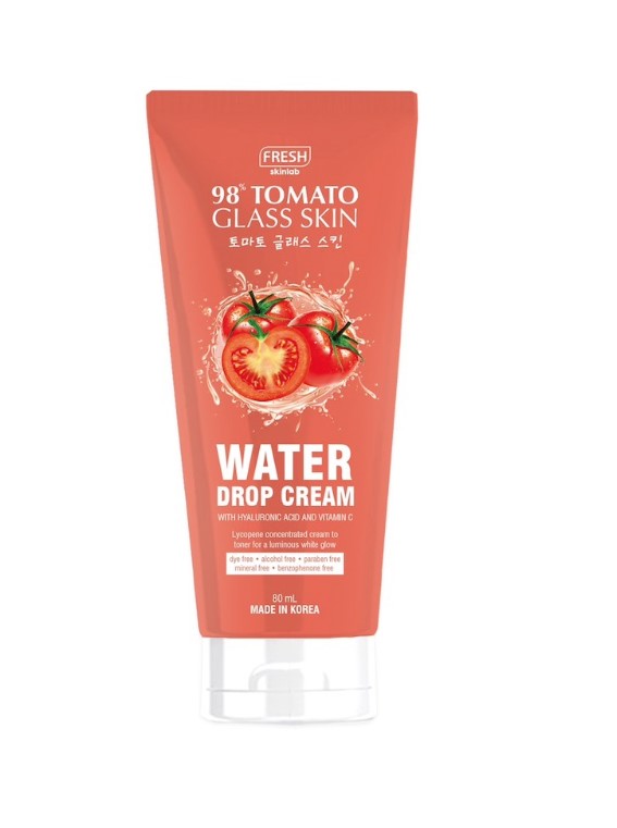 Fresh Skinlab Tomato Glass Skin Hyaluronic Water Drop Cream 80ml