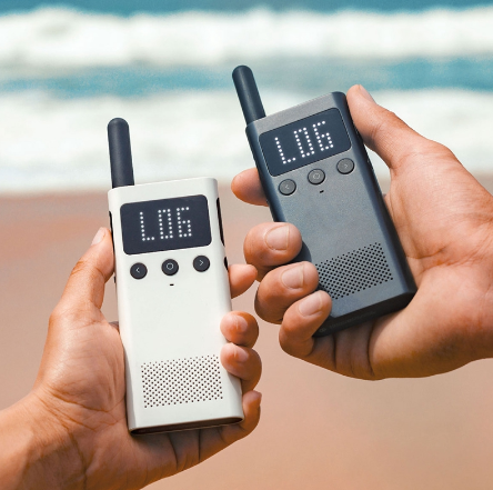 Xiaomi Mijia Smart Walkie Talkie 1S With FM Radio Speaker Smart Phone APP Control Location Share Fast Team Talk Outdoor