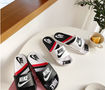 NIKE PREMIUM NEW DESIGNED CLASSIC FLATS SLIPPER FOR MEN AND WOMEN