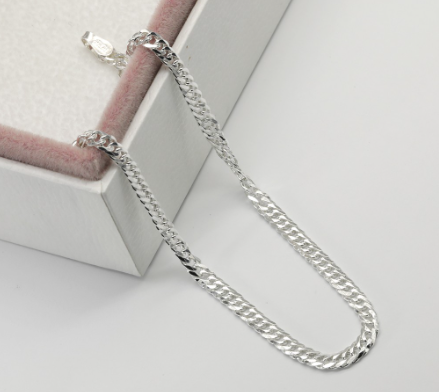 Morning Star Top Silver Sb172 92.5 Italy Silver Bracelet For Men 2M Bb023 Chain