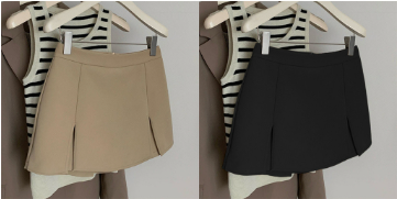 Lovito Women Split Shorts LNE20146 Multi-color