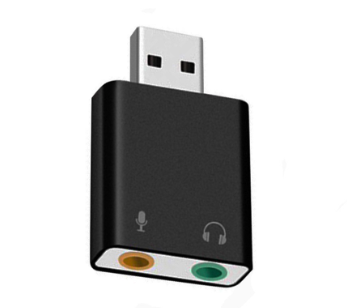 7.1-Channel Aluminum Alloy USB to Audio Converter Adapter PC Computer External Sound Card