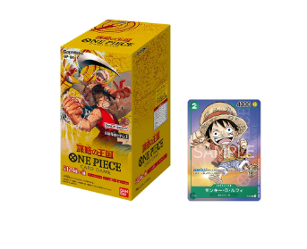 One Piece Card Game BOOSTER PACK -Kingdoms of Intrigue- BOX [OP-04] with Special Box Topper Card