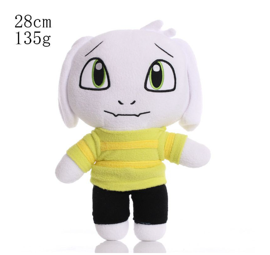 Undertale Plush Doll Sans Sunflower Chara Asriel Lancer Stuffed Toy Kid Gifts UT16