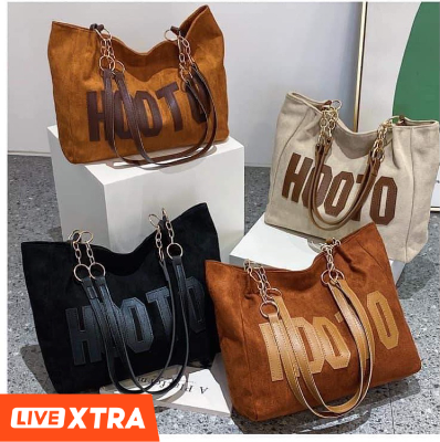 Stylish Tote Bag Hand Bag Shopping Large Capacity Minimalist Korean Fashion Canvas Bag