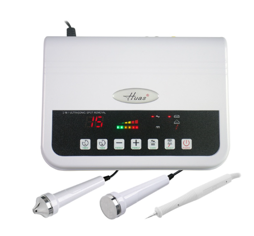 3 in 1 Ultrasonic Freckle Removal Machine Face Mole Dark Wart Tag Remover Skin Care