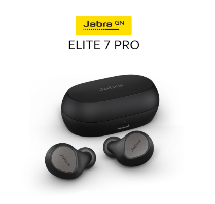 Jabra Elite 7 Pro - True Wireless Earbuds With MultiSensor Voice Technology for Clear Calls ANC