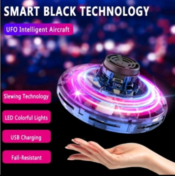 Flynova Flying Spinner Boomerang Magical Mini UFO Flying Saucer Gyro Spinning Premium Toy