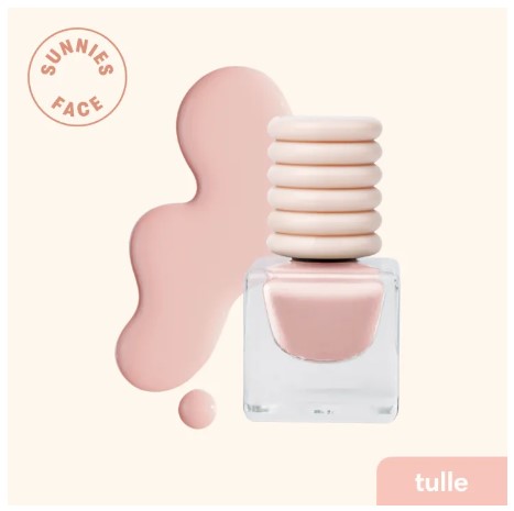 Sunnies Face Play Paint Vegan Quick-Dry Nail Polish Tulle