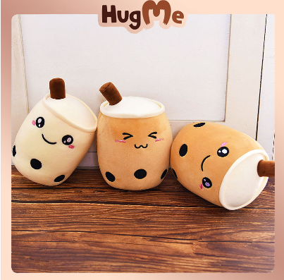 MilkTea Pearl Tea Fruit Shake Stuff Toy COD Milk tea Bubble Tea plush toy, Stuffed Christmas Gift