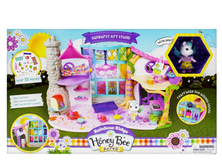 Honey Bee Acres Sunburst Art Studio Playset