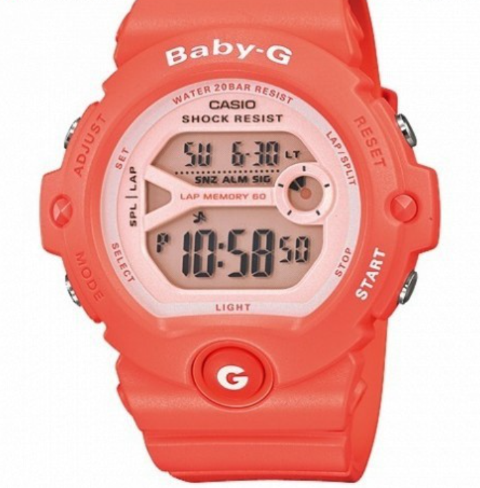 Casio Baby-g BG-6903-4DR Digital Rubber Strap Watch For Women